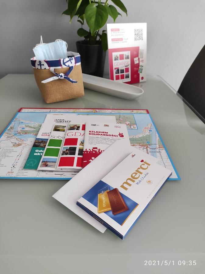 דירות גדנסק Przytulny Apartament, 2 Pokoje Nad Morzem מראה חיצוני תמונה